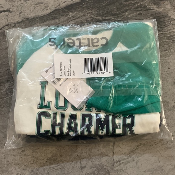 Carter's - 2 Piece Set - Tee & Jogger Pants - Lucky Charmer - 24 months - NWT - Picture 7 of 16